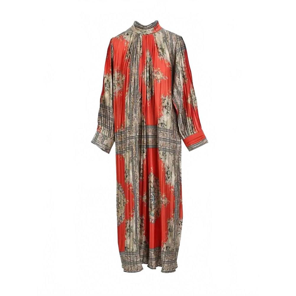 NEW BEULAHSTYLE women's spiced tapestry maxi dress in multi